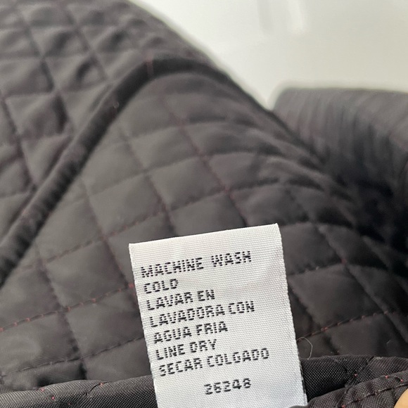 XL black/ red reversible coat - Picture 7 of 8